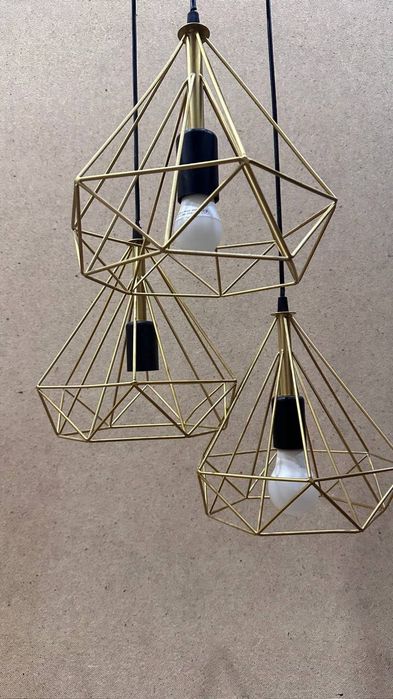 Люстра новая изумруд