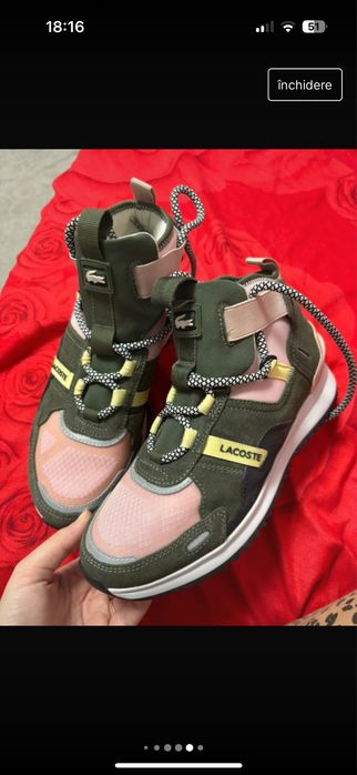 adidasi/ghete dama Lacoste Run Breaker, 37