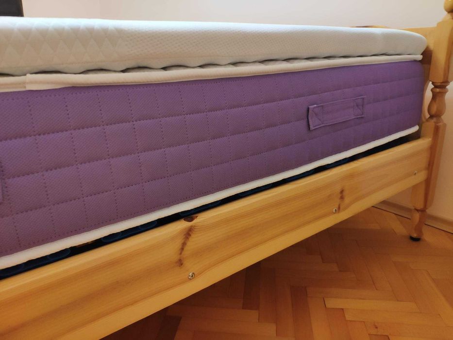 Топ матрак от мемори пяна "Кашмир мемо" 144/190 -"Блян"