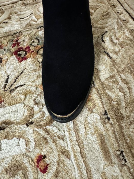 Женские сапоги-ботфорты