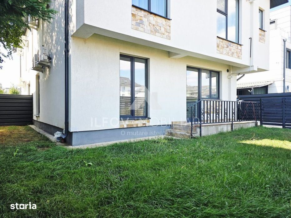 Apartament 2 camere 49.50mp, gradina 65 mp, bloc boutique, parcare