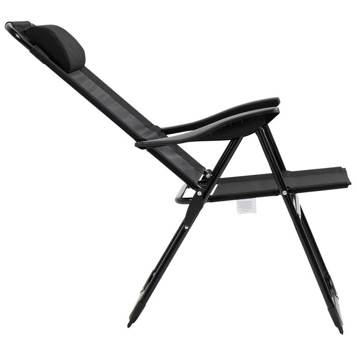 Комплект от 2 сгъваеми стола Outsunny, сгъваем шезлонг