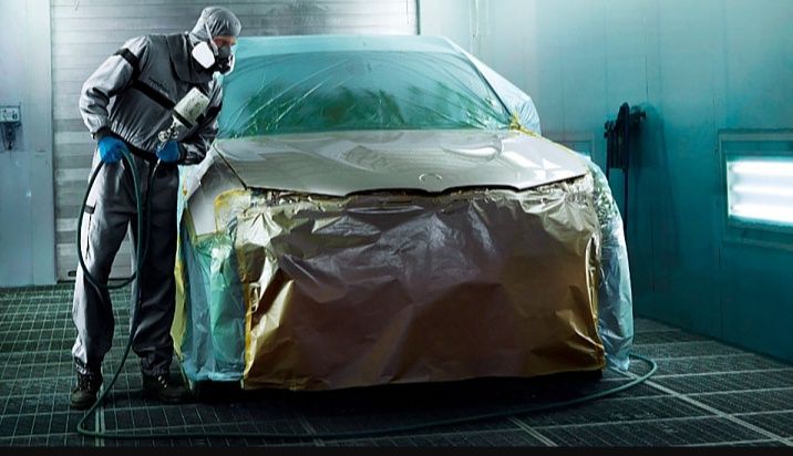 Покраска автомобиля, кузовные работы