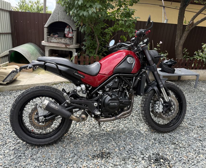 Benelli Leoncino Trail 500 ABS A2 evacuare Arrow