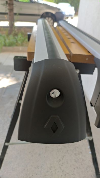 Renault Captur Багажник за покрив (напречни греди, рейлинг, релси)