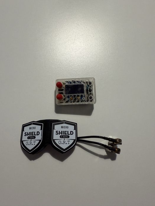 Modul Receiver Analog FuriousFPV SuperD 3.8 + antene Micro ORT