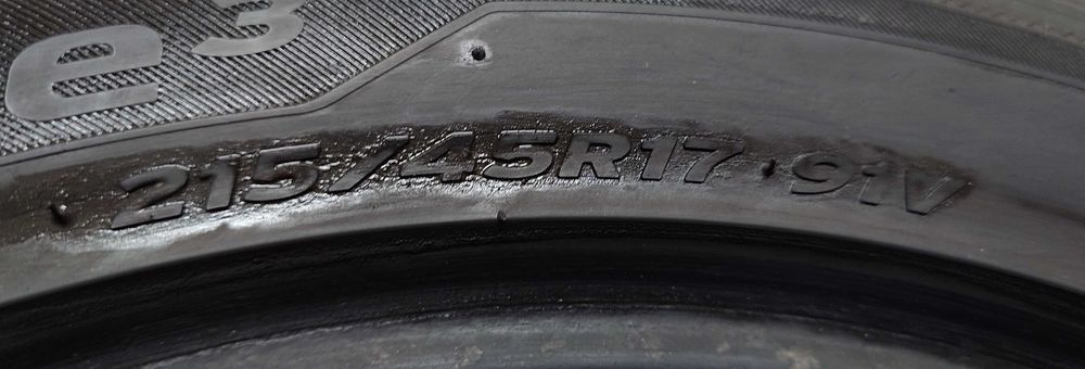 6mm Hankook Ventus Prime 3 K125 215/45 R17 91V - к-т 2 летни - KOREA