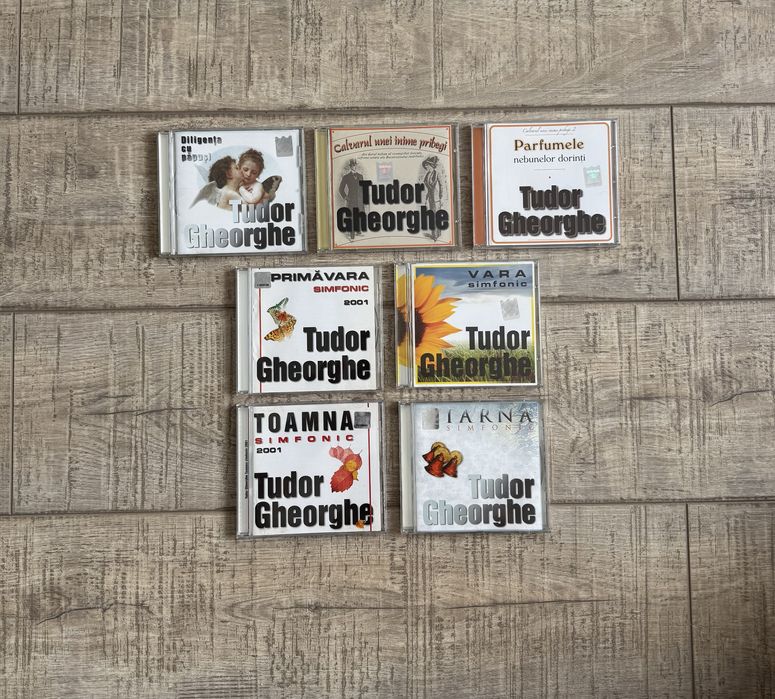 Lot 7 cd-uri muzica romaneasca - Tudor Gheorghe
