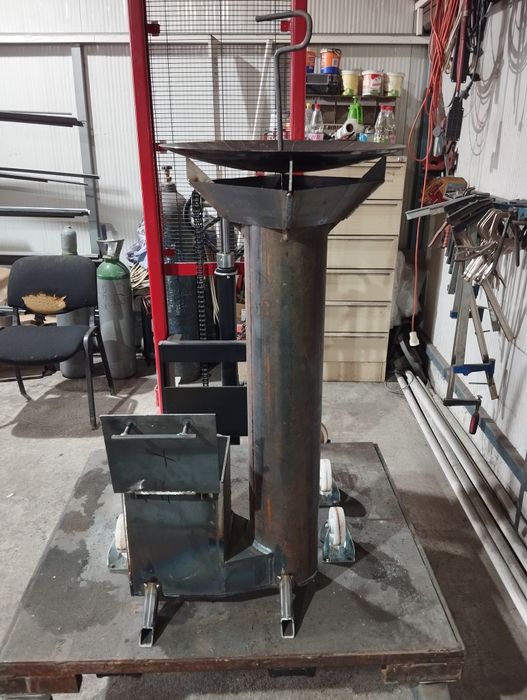 Centrala cu arzător rachetă și pentru grădină