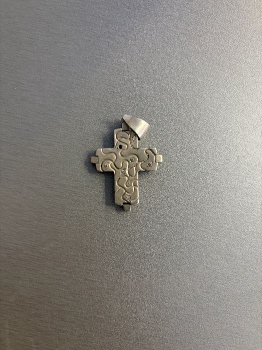 Сребърни бижута - синджир, 3 гривни и кръст