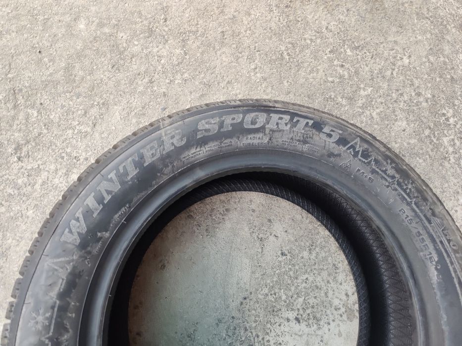 215/55/16" 2бр Dunlop winter sport 5,dot3717