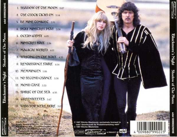 CD Blackmore's Night - Shadow of the Moon 1997