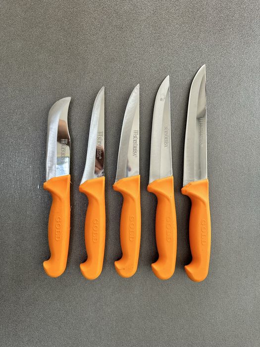 Комплект касапски ножове 5 броя Турски