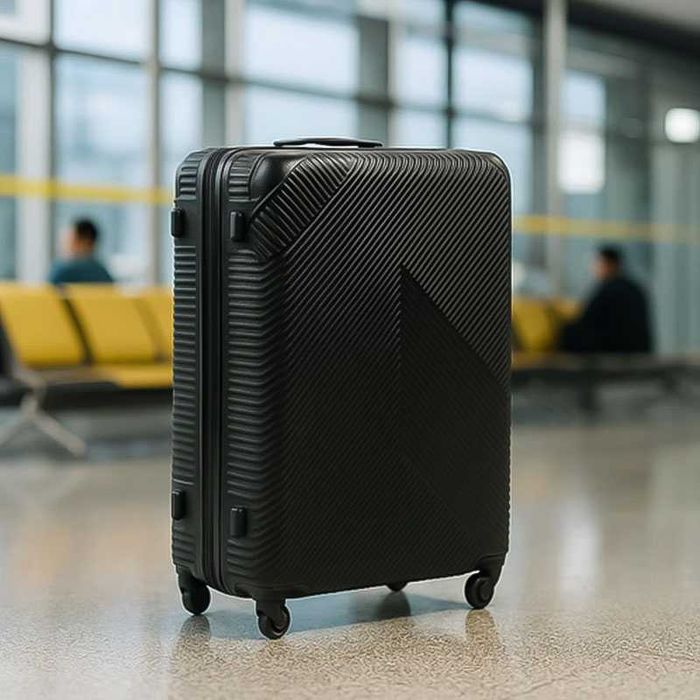 Пътнически куфар на колела TRIZAND, голям , 48 см х 74 см х 28 см