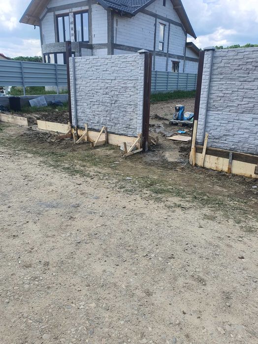 Garduri prefabricate beton