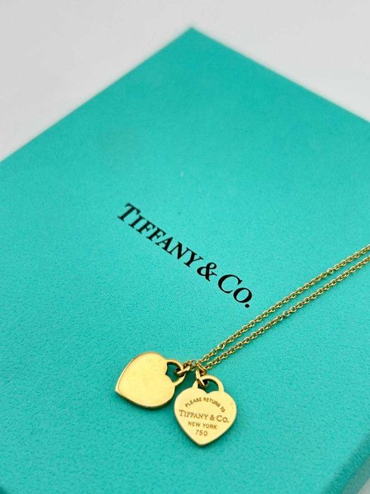 Колье Tiffany & Co Double Heart