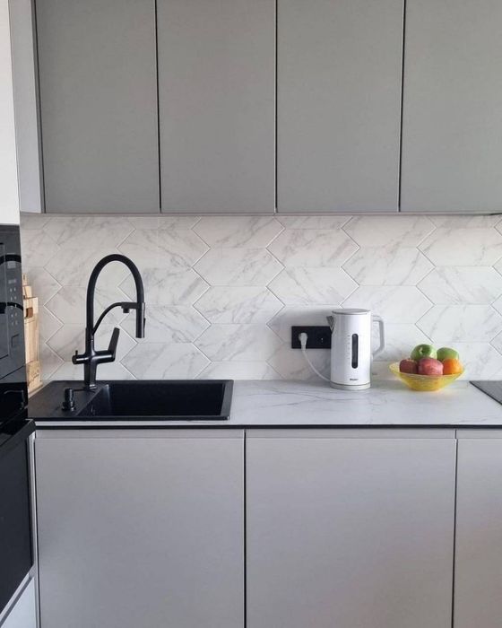 Oshxona mebeli hi tech uslubida