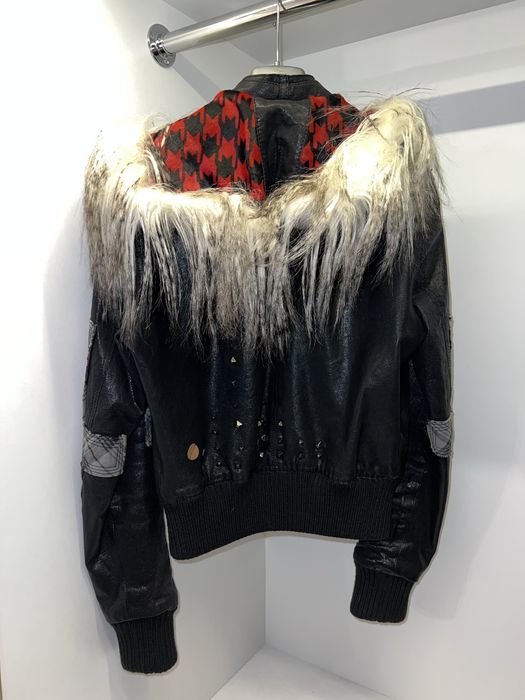 Кожено яке Boss Hugo Boss