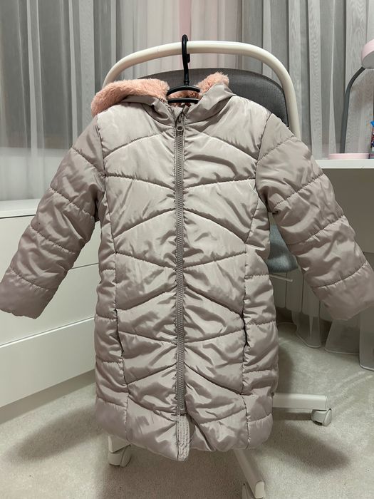 Зимно сребристо яке