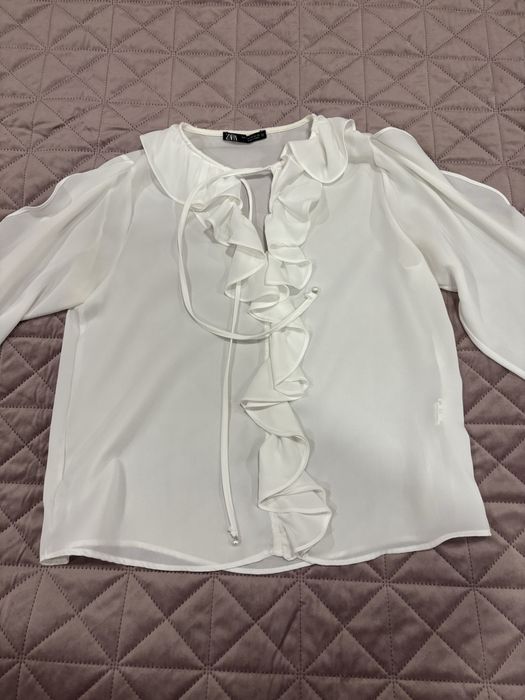 Риза ZARA тюл  два модела