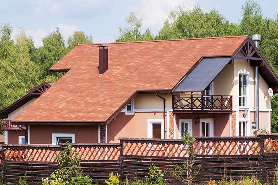 Кровля Гибкая черепица Технониколь крыша