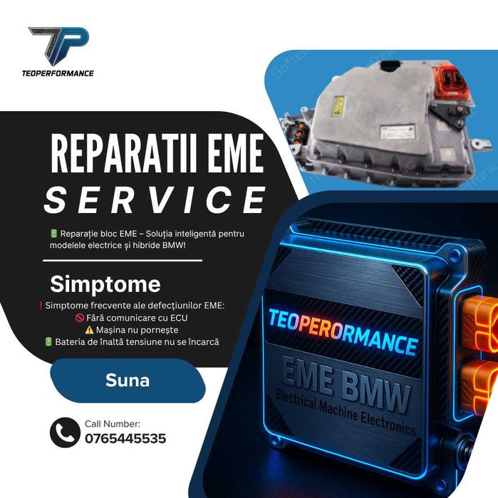 Reparație bloc EME BMW X5 F15 - Invertor si Convertor Baterie Hibrida