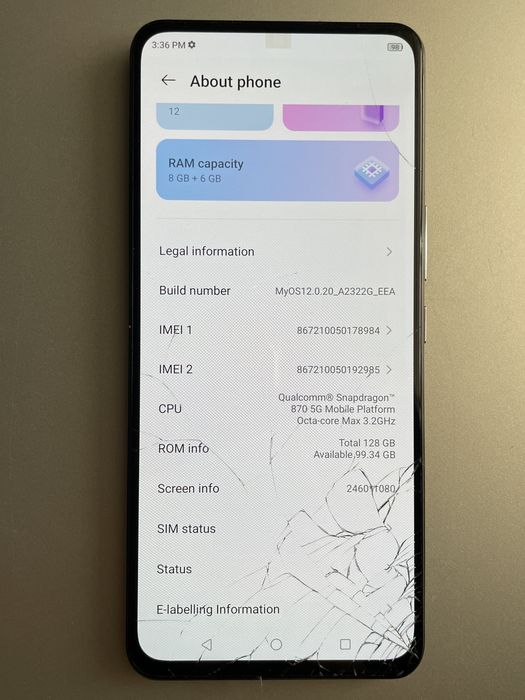 ZTE Axon 30 5g Android