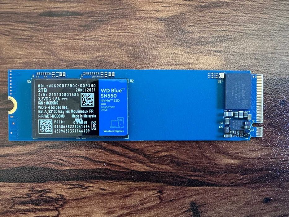 Western digital nvme 2TB