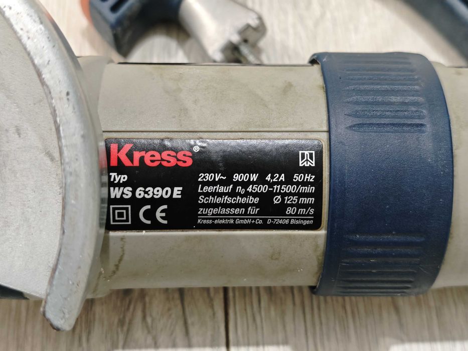 Ъглошлайф Kress, Bosch