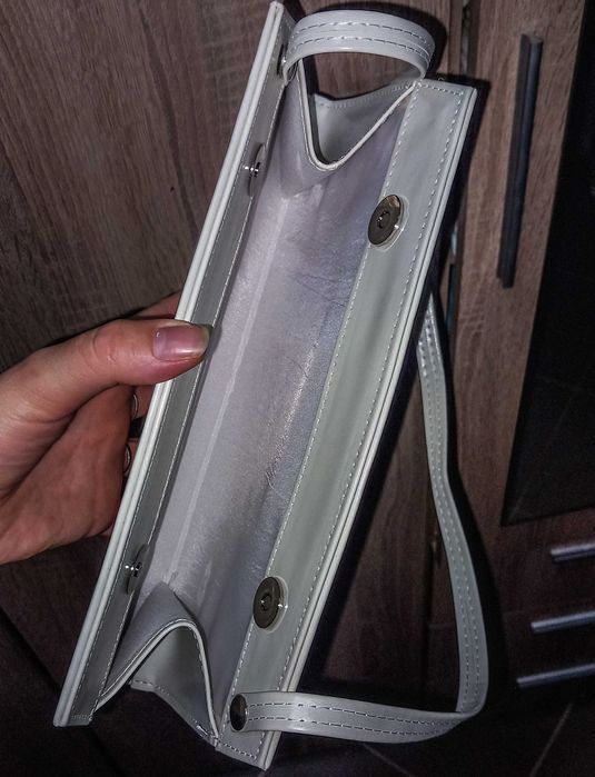 Официална бяла чанта