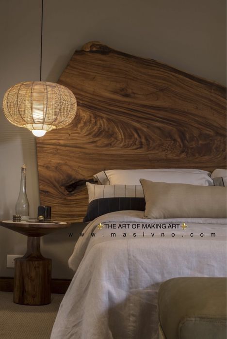 Легло, Спалня от естествено дърво