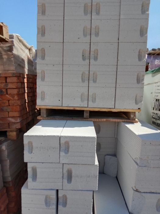 Газаблок только по штучно.