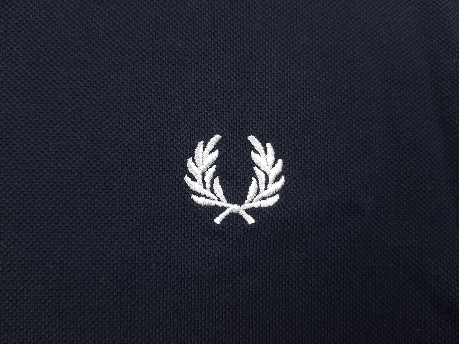 Fred Perry Twin Tipped Polo - Оригинална мъжка тениска с яка р-р 2XL