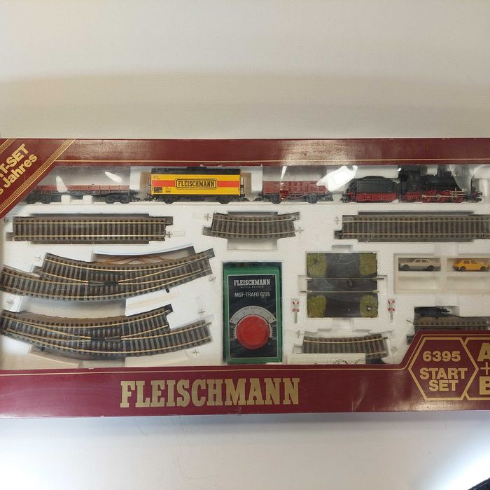 HO - Fleischmann 6395 - Startset BR 53 + 4 vagoane + sine / macaze