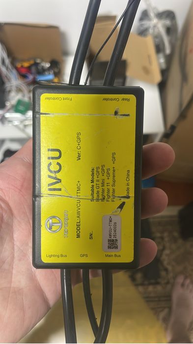 IVCU хаб для Teverun желтый для электросамоката