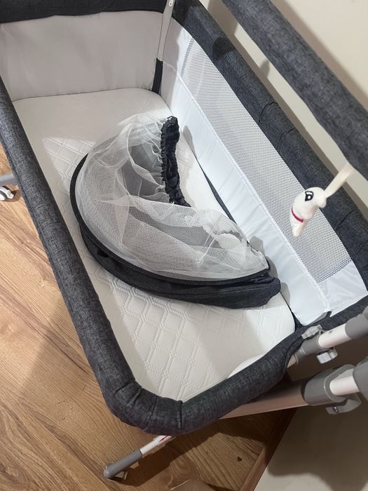 Електрическа приставна бебешка кошара 90 лев!!!