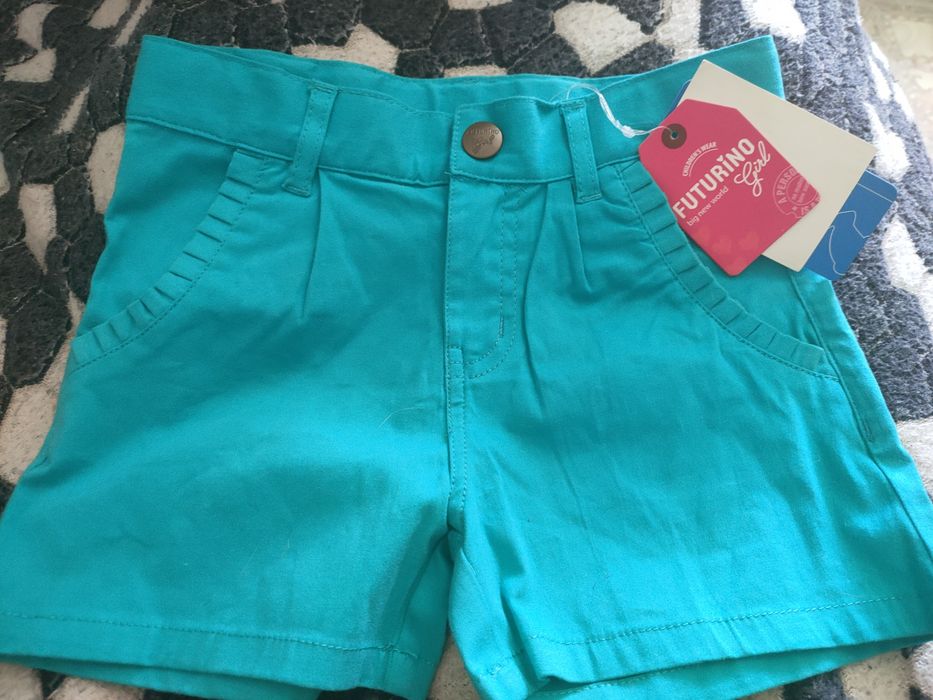 Шортики на девочку размер 122