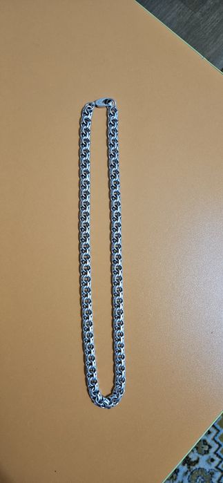 Мужская серебряная цепочка