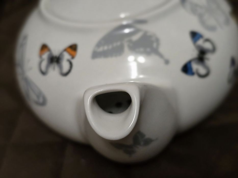 Ceainic ceramic ENTO White Basics cu fluturi - Tampa 2008
