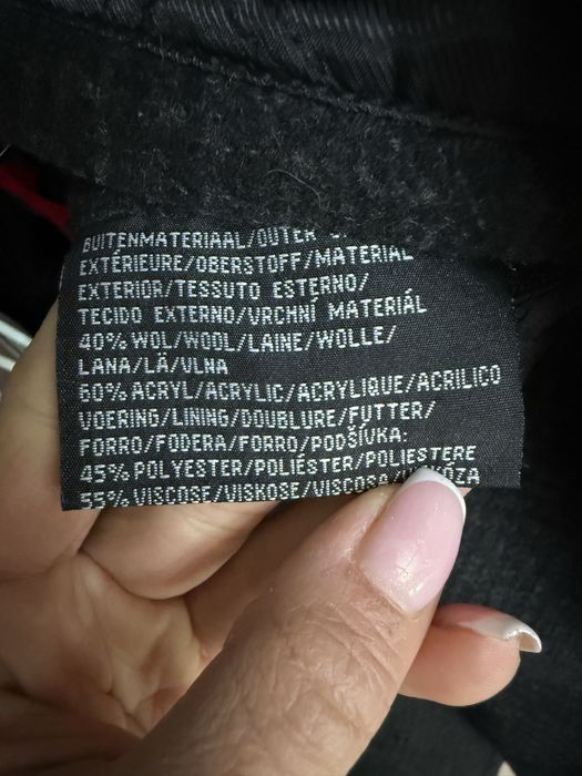 Мъжко  вълнени палто l л вълна