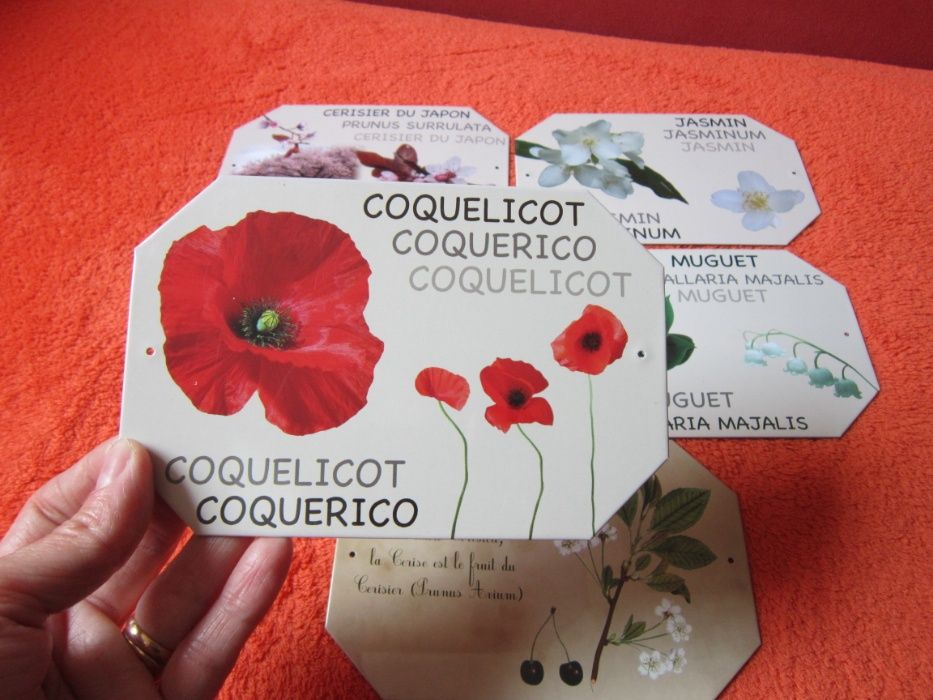 Cadou inedit - set botanic,decoratiune metalica - iDenature