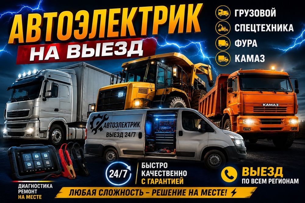 АвтоЭлектрик На Выезд 24/7