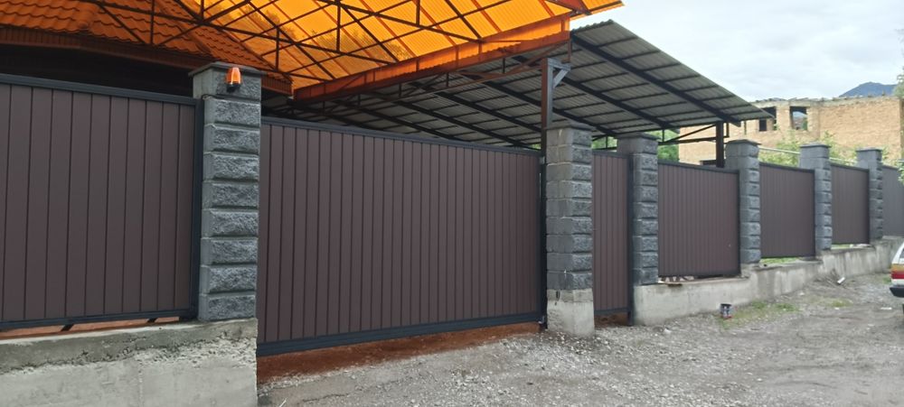 Ворота откатные на заказ