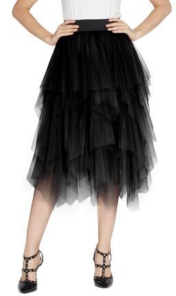 Fustă midi tulle, nouă, Urban GoCo, diferite culori și mărimi