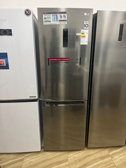 Холодильник  LG  GC-B459MLWM  Invertor Compressor