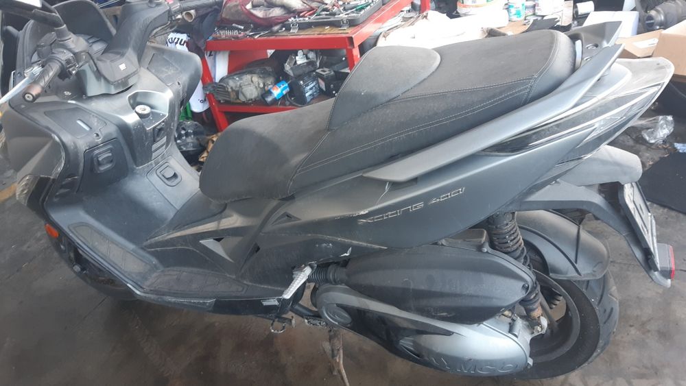 Кимко Ексайтинг (Kimco X-citing 300 R, 400 i )-На части