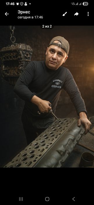 Ремонт грузавых головак двиготеля  опресовка шарошка шлифовка  ручная