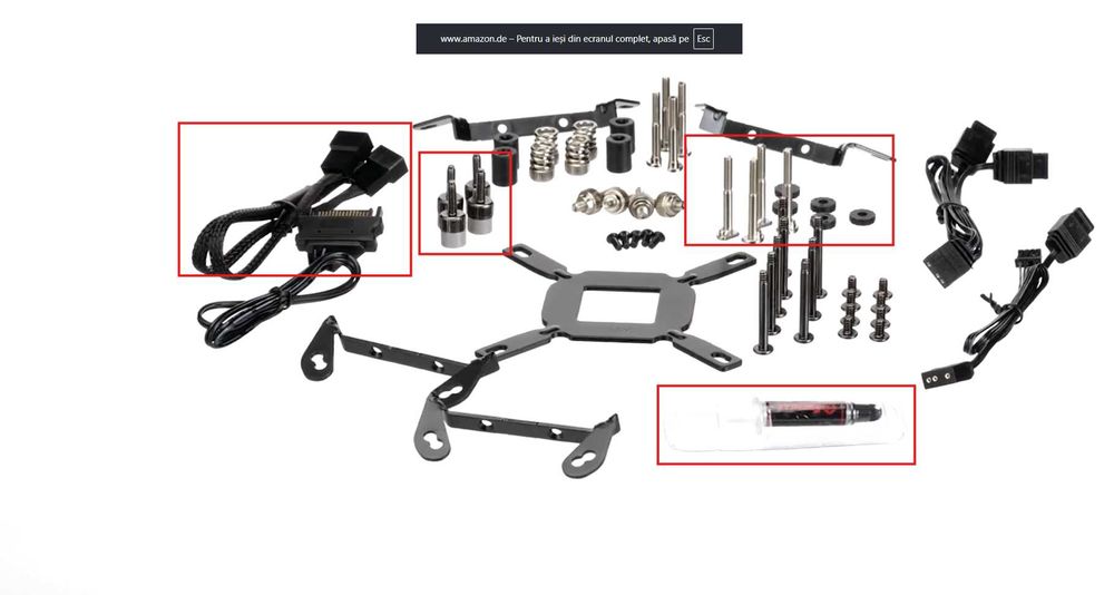 ENERMAX LIQMAX III 240 ARGB AIO răcire cu lichid CPU,funcțional, 240mm
