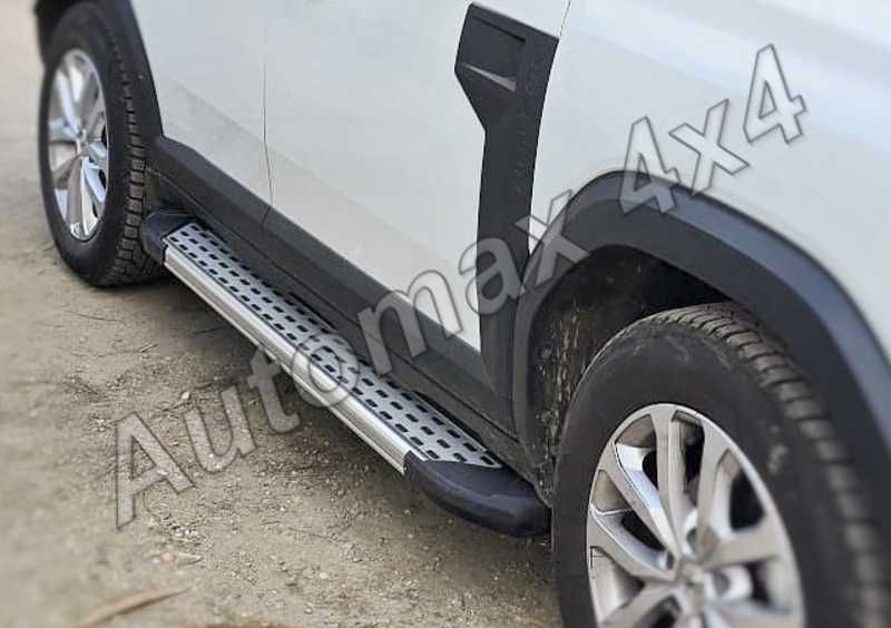 Praguri auto, trepte laterale din aluminiu