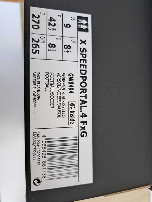 Бутонки Adidas x speedportal 4